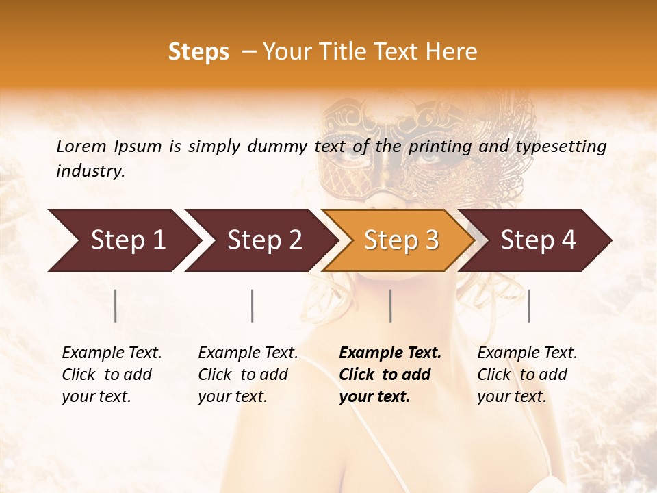 Beauty Carnival Sensual PowerPoint Template