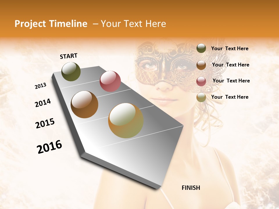 Beauty Carnival Sensual PowerPoint Template