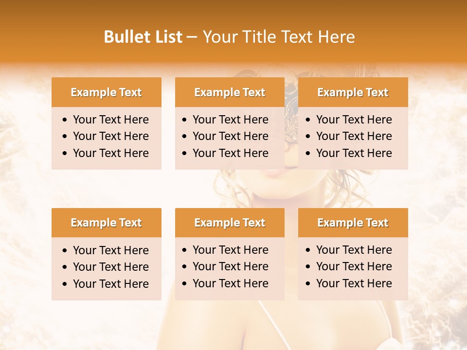 Beauty Carnival Sensual PowerPoint Template