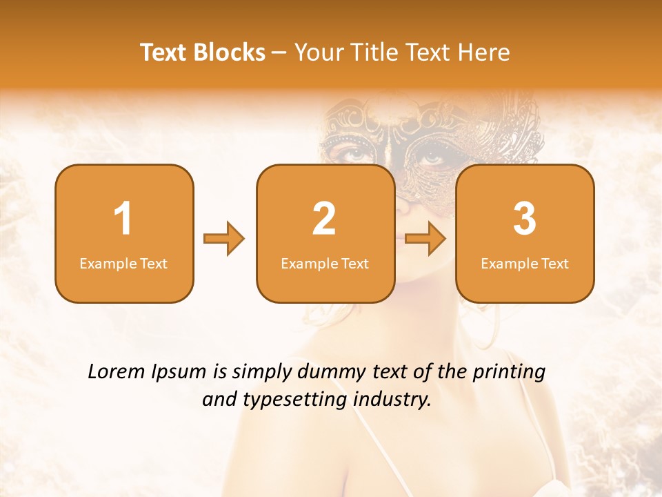 Beauty Carnival Sensual PowerPoint Template