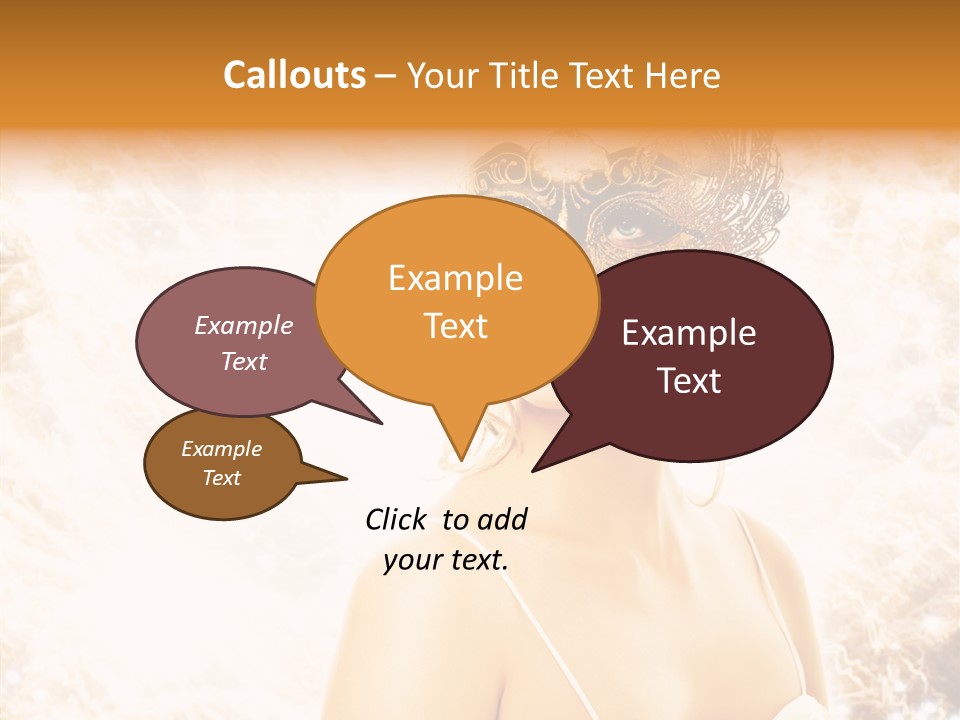 Beauty Carnival Sensual PowerPoint Template