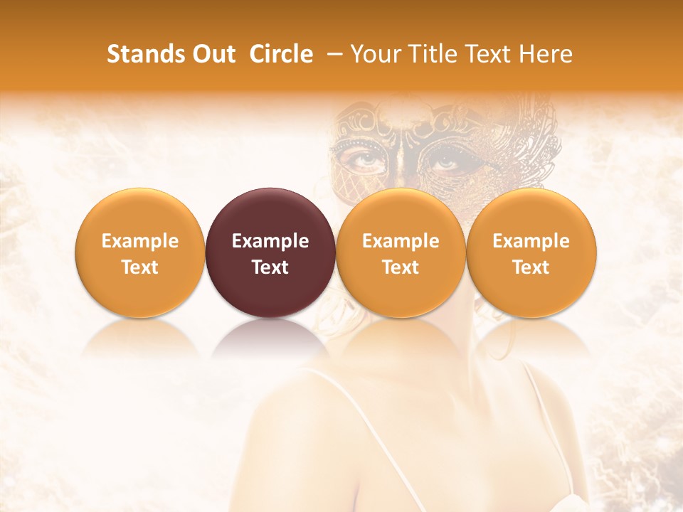 Beauty Carnival Sensual PowerPoint Template