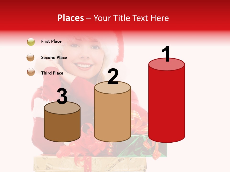 Presents Sexy Christmas PowerPoint Template