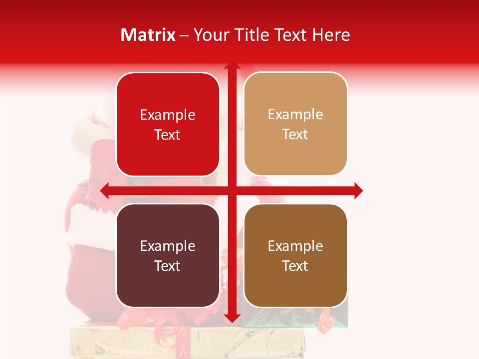 Presents Sexy Christmas PowerPoint Template