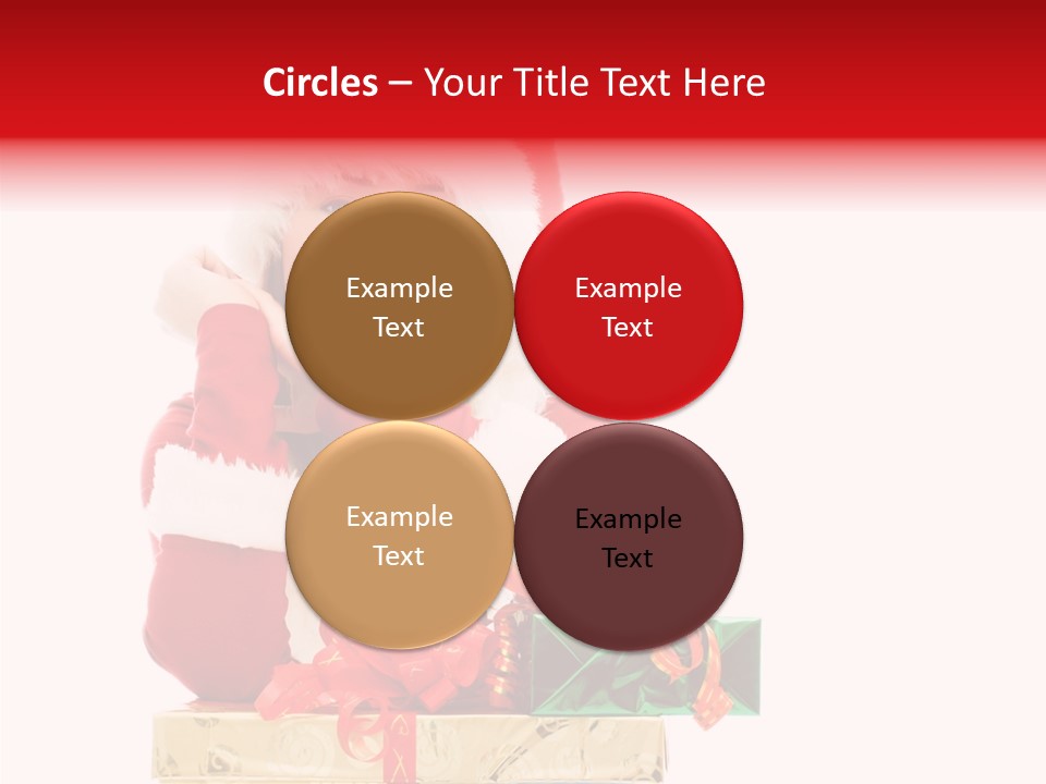 Presents Sexy Christmas PowerPoint Template