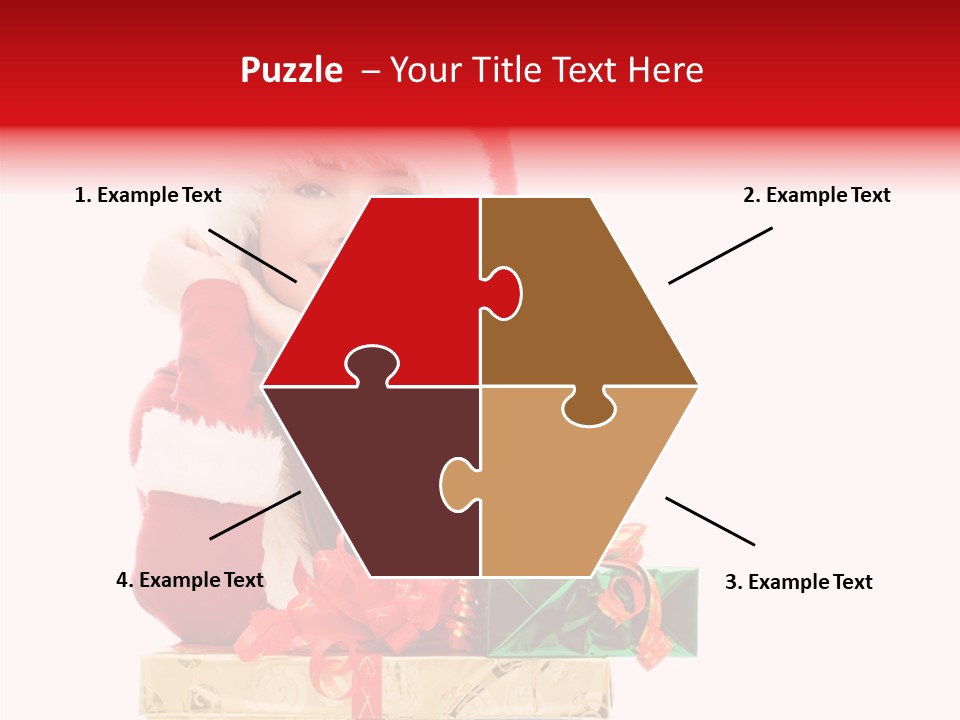 Presents Sexy Christmas PowerPoint Template