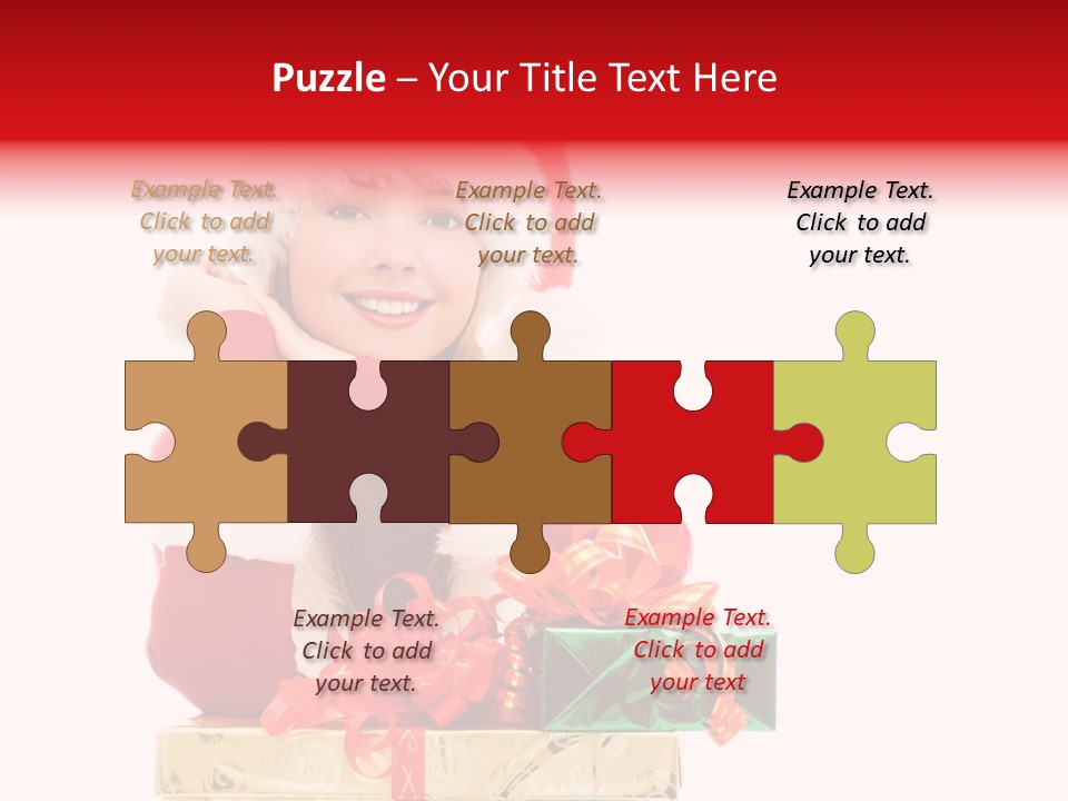 Presents Sexy Christmas PowerPoint Template