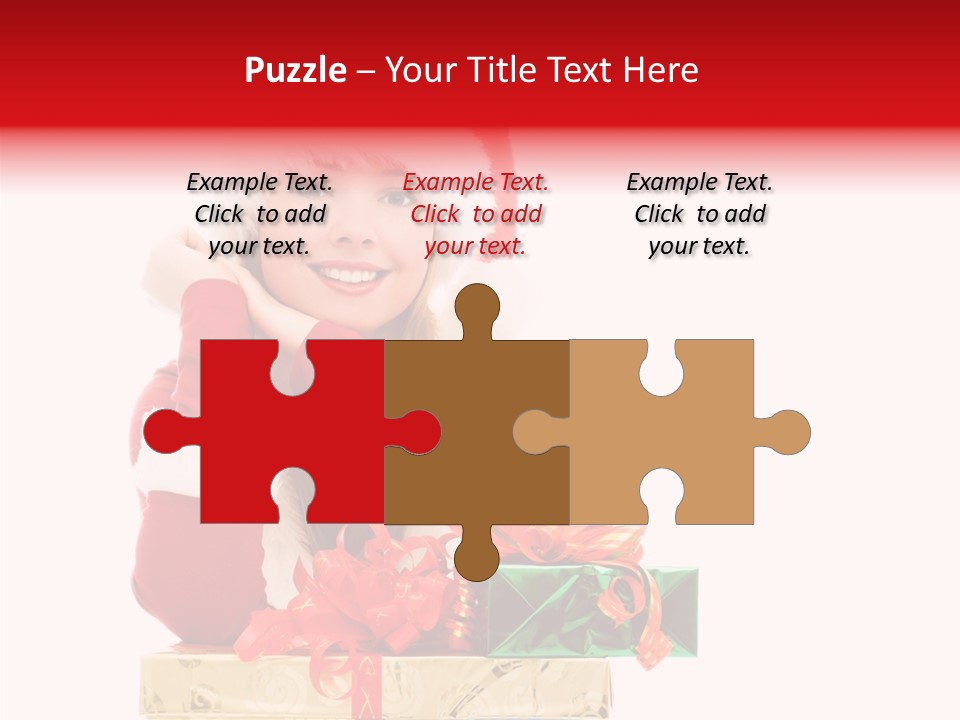 Presents Sexy Christmas PowerPoint Template