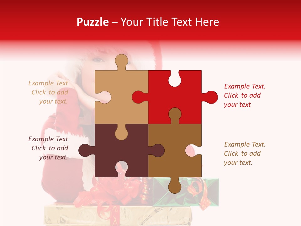 Presents Sexy Christmas PowerPoint Template