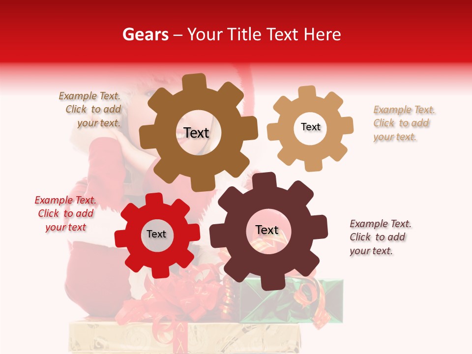 Presents Sexy Christmas PowerPoint Template