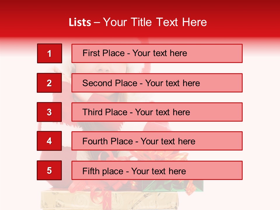 Presents Sexy Christmas PowerPoint Template