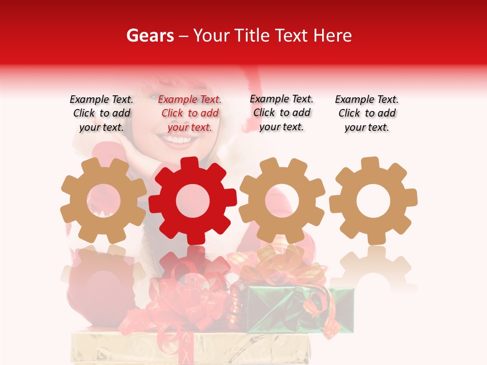 Presents Sexy Christmas PowerPoint Template