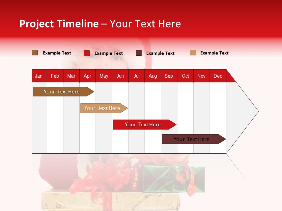 Presents Sexy Christmas PowerPoint Template