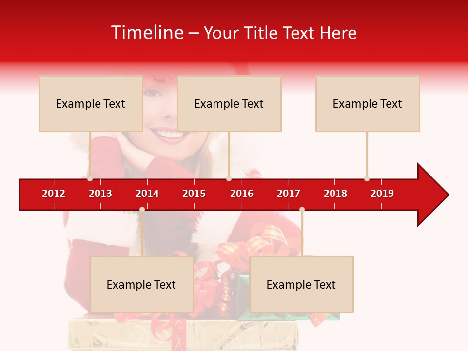 Presents Sexy Christmas PowerPoint Template