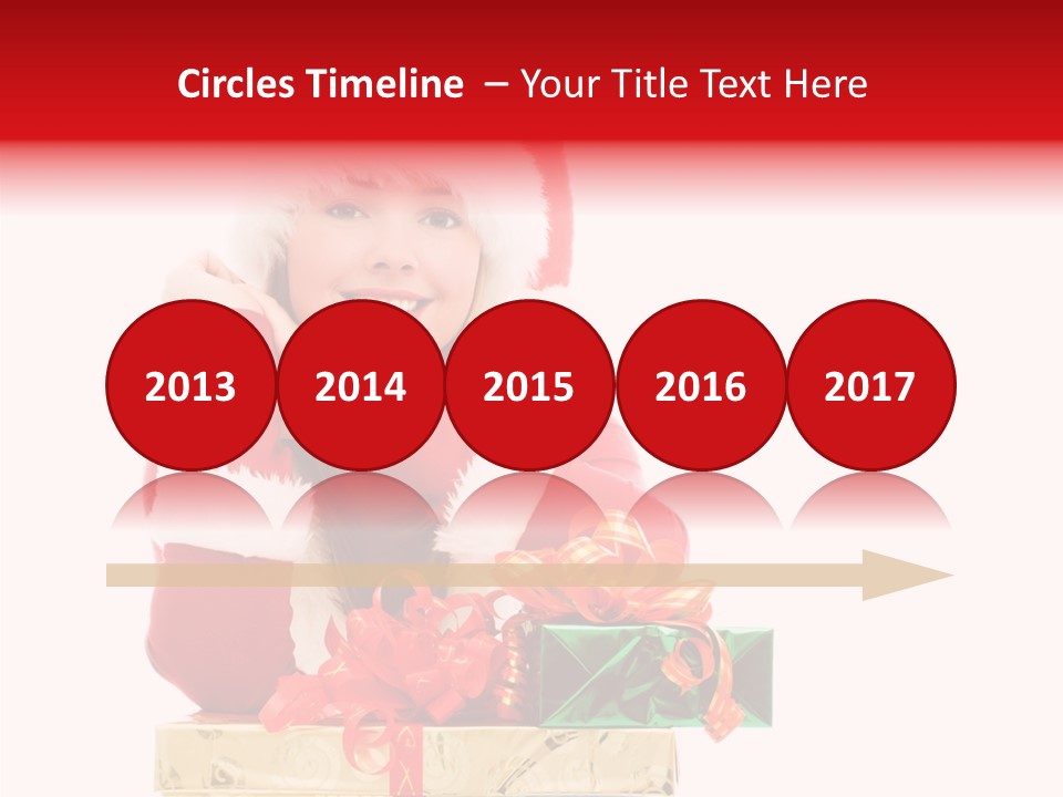 Presents Sexy Christmas PowerPoint Template