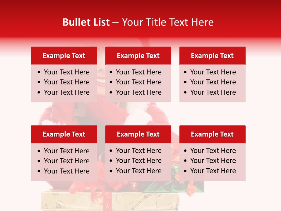 Presents Sexy Christmas PowerPoint Template