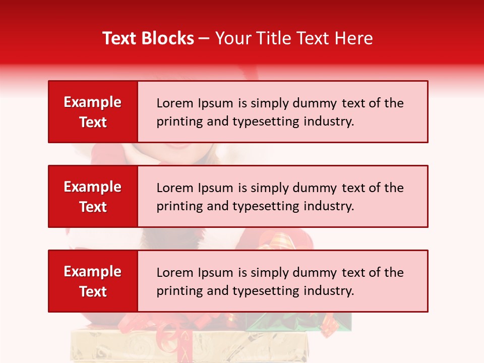 Presents Sexy Christmas PowerPoint Template