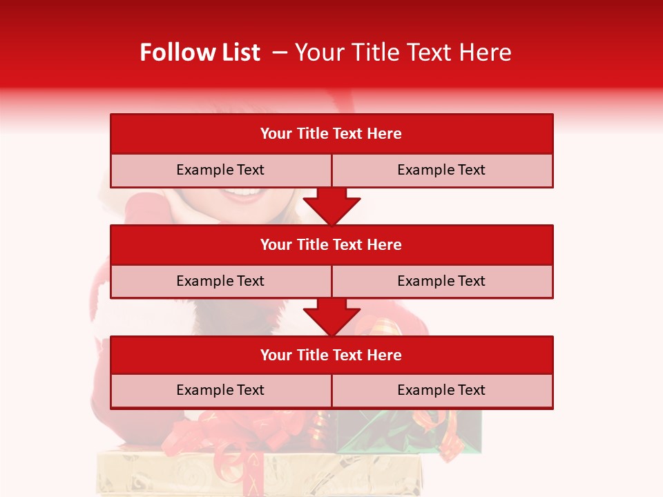 Presents Sexy Christmas PowerPoint Template