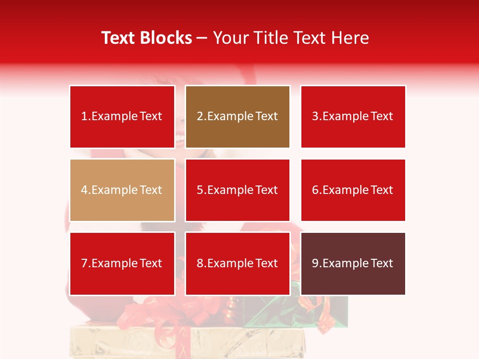 Presents Sexy Christmas PowerPoint Template