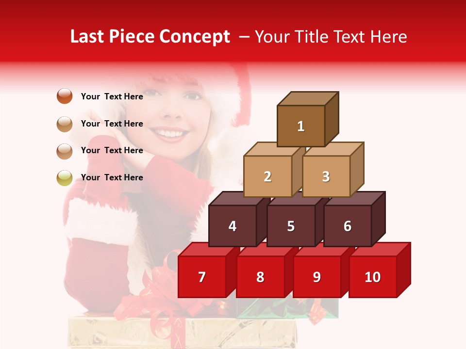 Presents Sexy Christmas PowerPoint Template