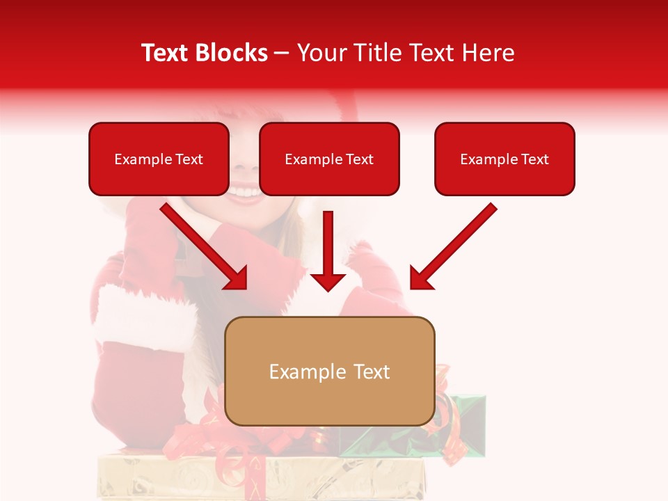 Presents Sexy Christmas PowerPoint Template