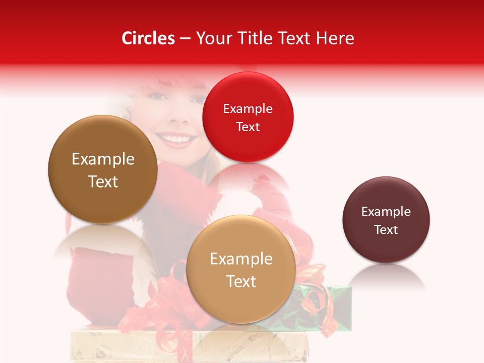 Presents Sexy Christmas PowerPoint Template