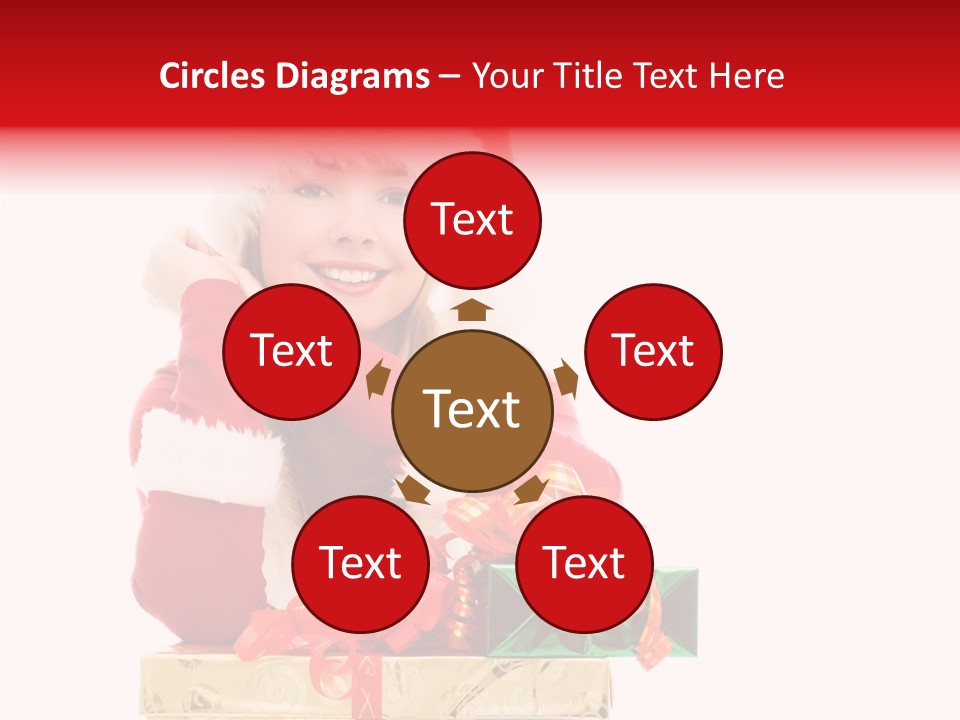 Presents Sexy Christmas PowerPoint Template