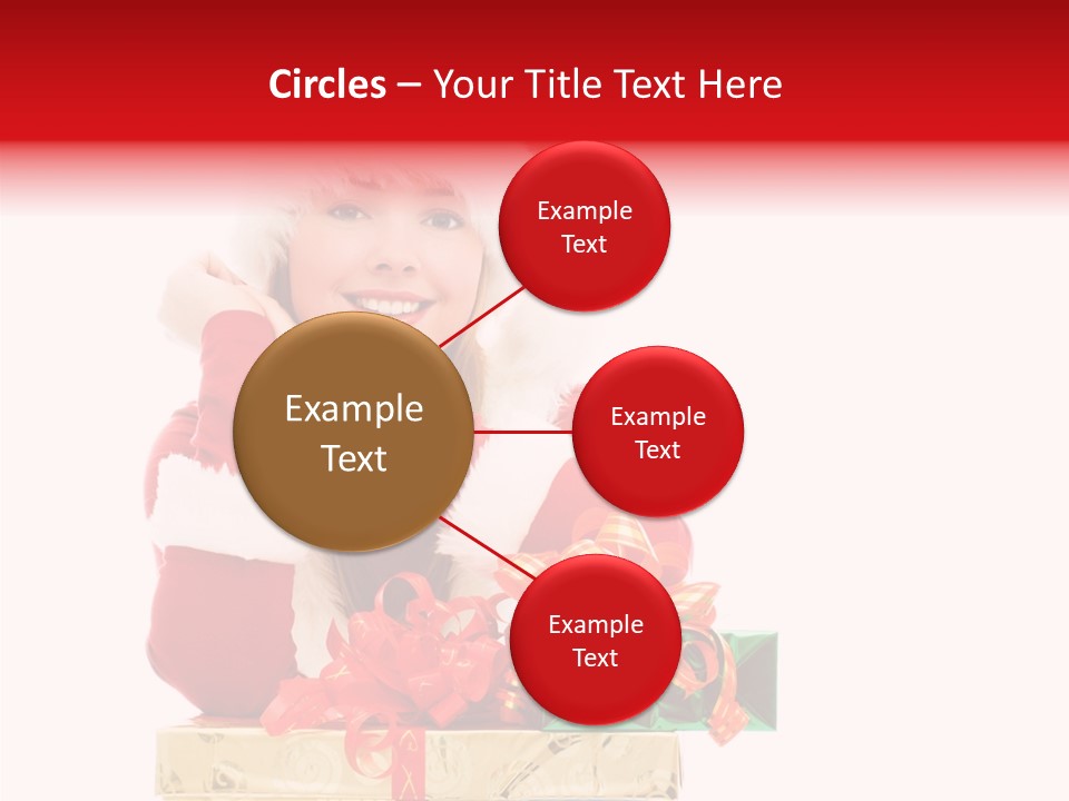 Presents Sexy Christmas PowerPoint Template