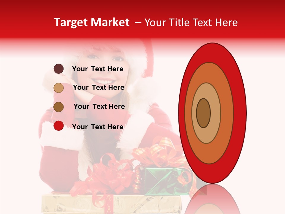 Presents Sexy Christmas PowerPoint Template