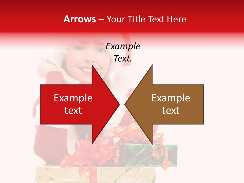 Presents Sexy Christmas PowerPoint Template