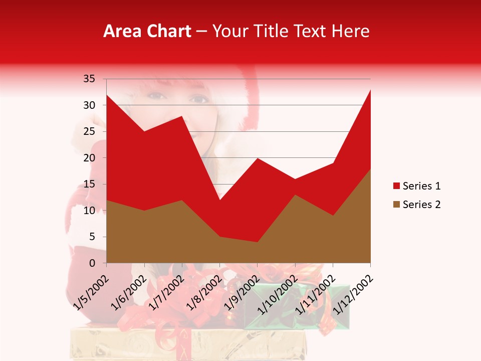Presents Sexy Christmas PowerPoint Template