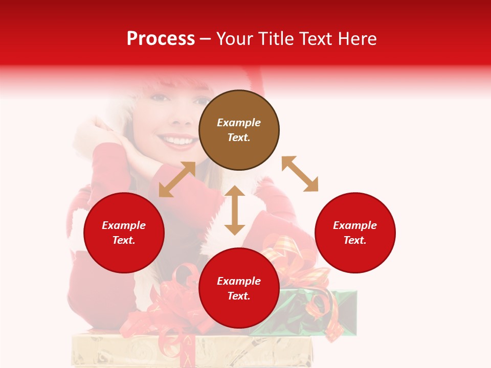 Presents Sexy Christmas PowerPoint Template