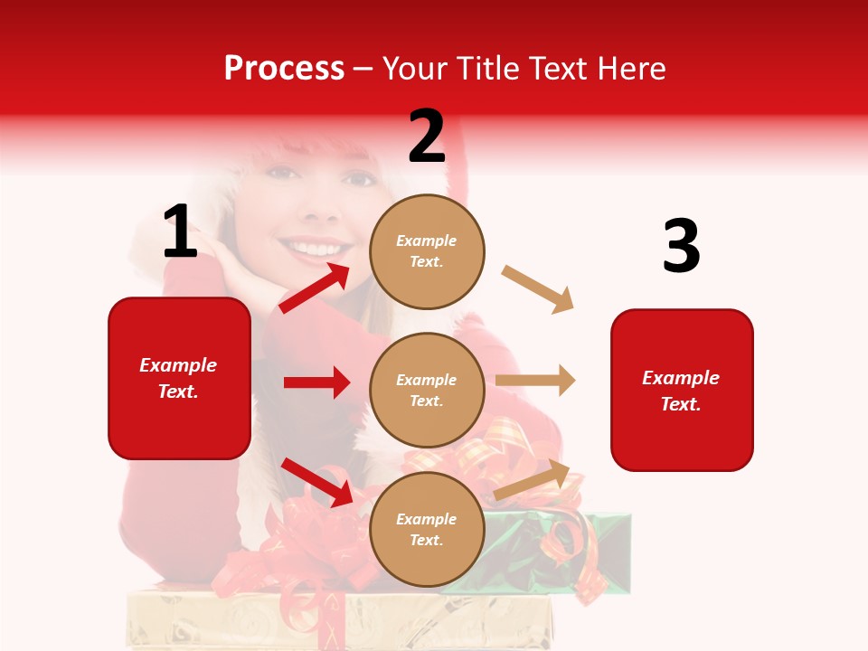 Presents Sexy Christmas PowerPoint Template