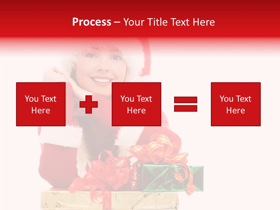 Presents Sexy Christmas PowerPoint Template