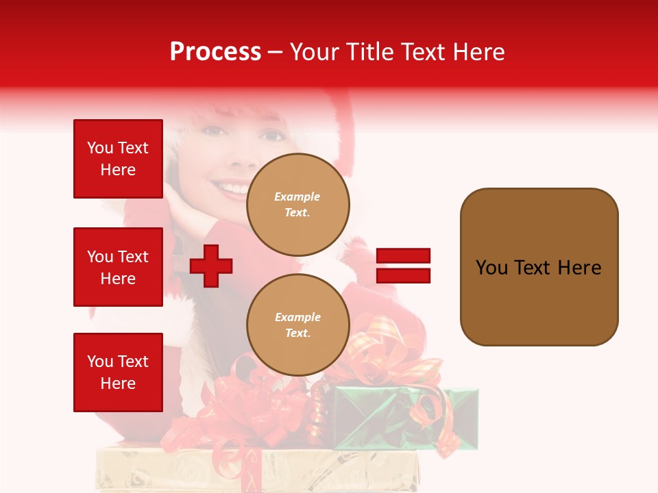 Presents Sexy Christmas PowerPoint Template