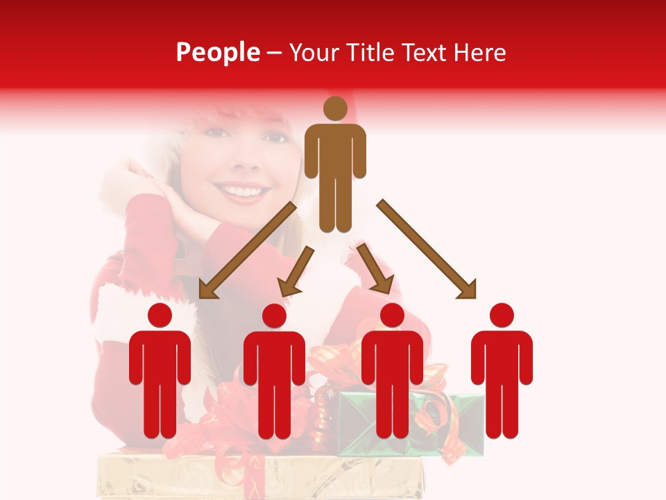 Presents Sexy Christmas PowerPoint Template