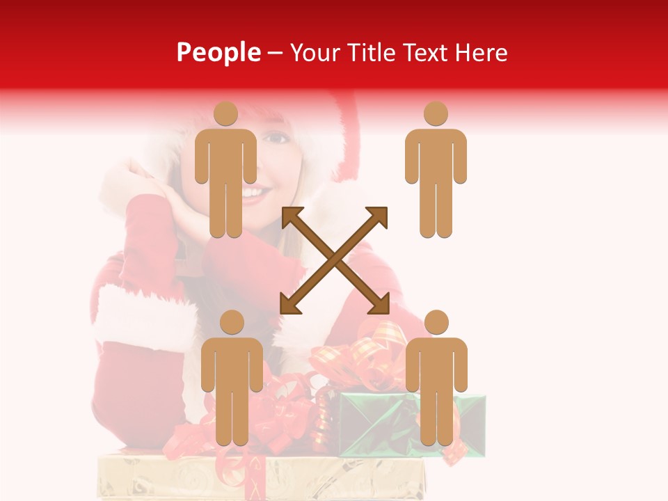 Presents Sexy Christmas PowerPoint Template