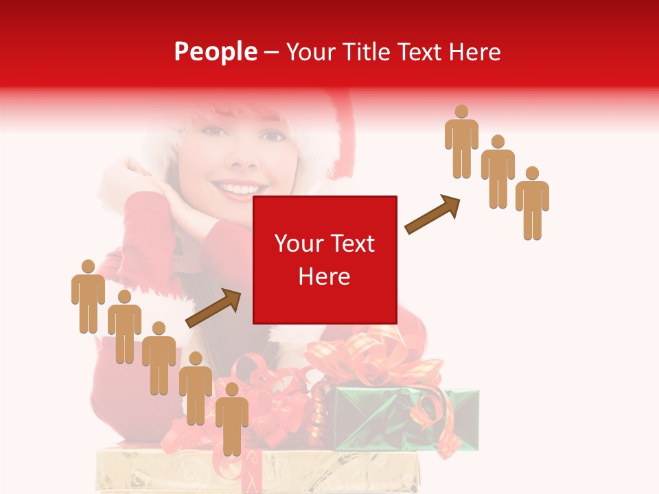 Presents Sexy Christmas PowerPoint Template