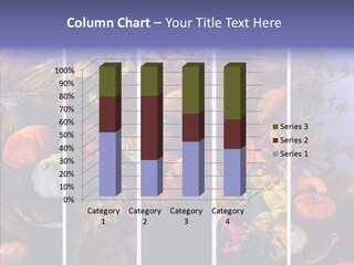 Colourful Vegetation Frame PowerPoint Template