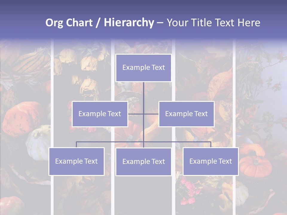 Colourful Vegetation Frame PowerPoint Template
