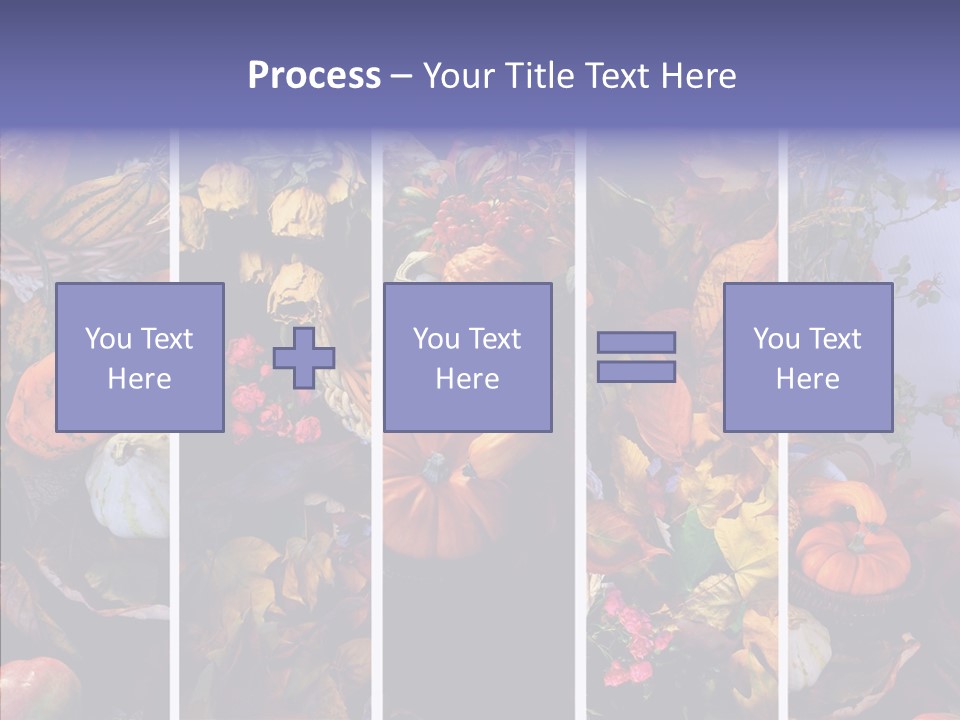 Colourful Vegetation Frame PowerPoint Template