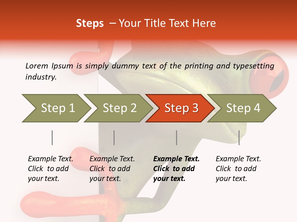 Green Amphibian Rainforest PowerPoint Template