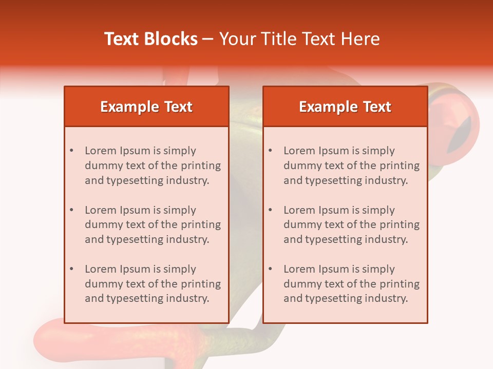 Green Amphibian Rainforest PowerPoint Template
