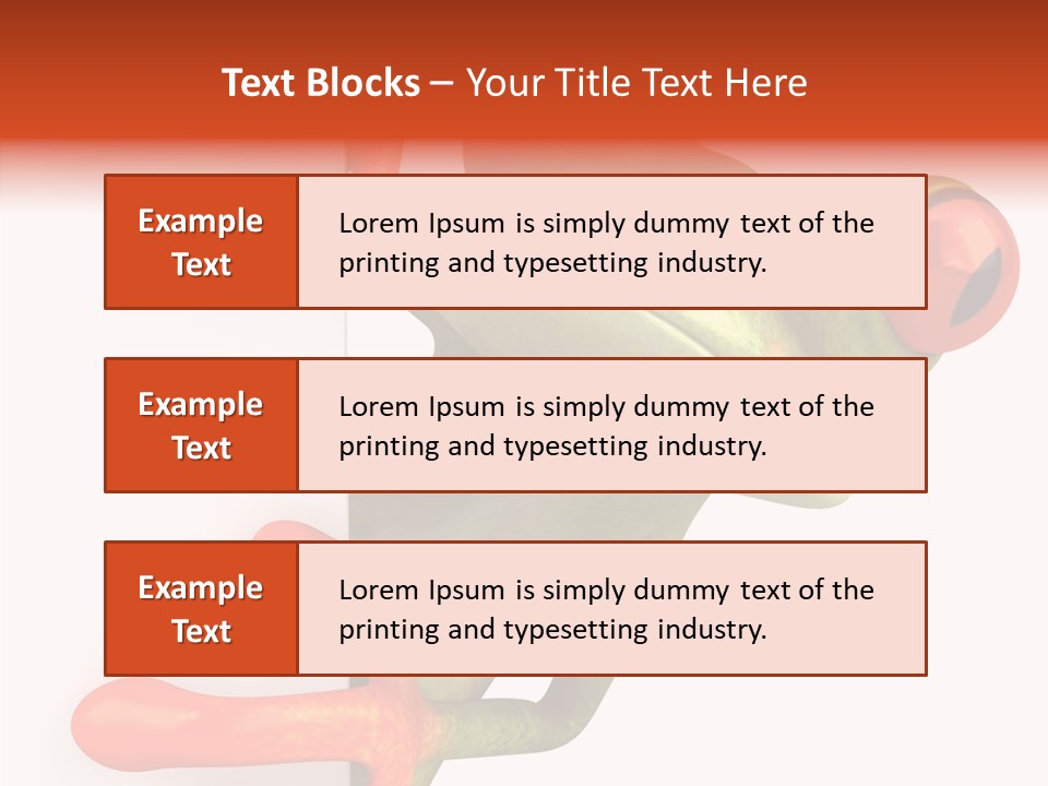 Green Amphibian Rainforest PowerPoint Template