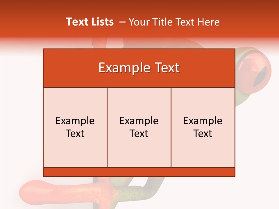 Green Amphibian Rainforest PowerPoint Template