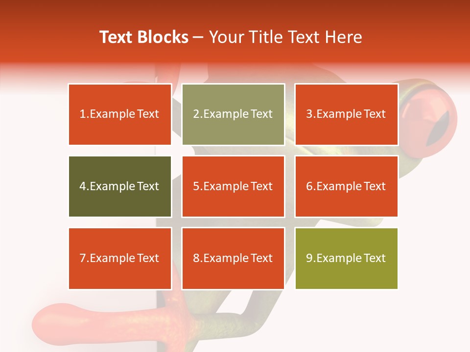 Green Amphibian Rainforest PowerPoint Template