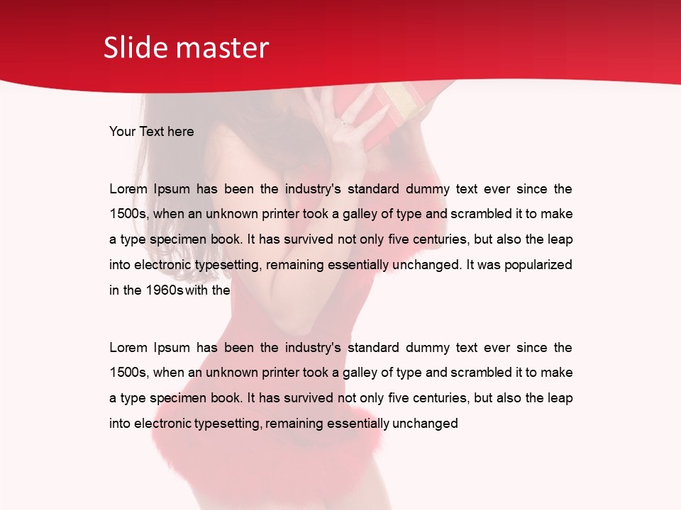 Celebration Smiling Girls PowerPoint Template