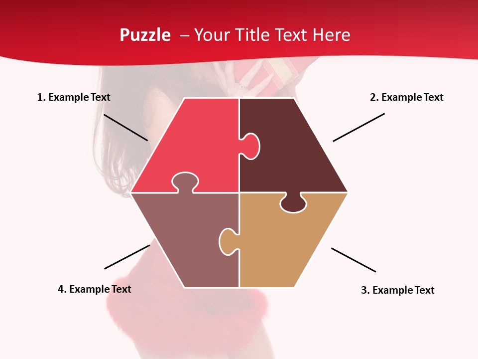 Celebration Smiling Girls PowerPoint Template