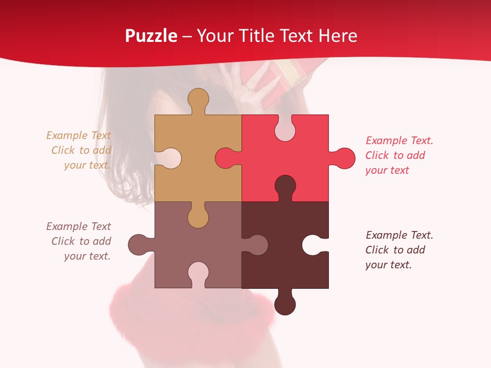 Celebration Smiling Girls PowerPoint Template