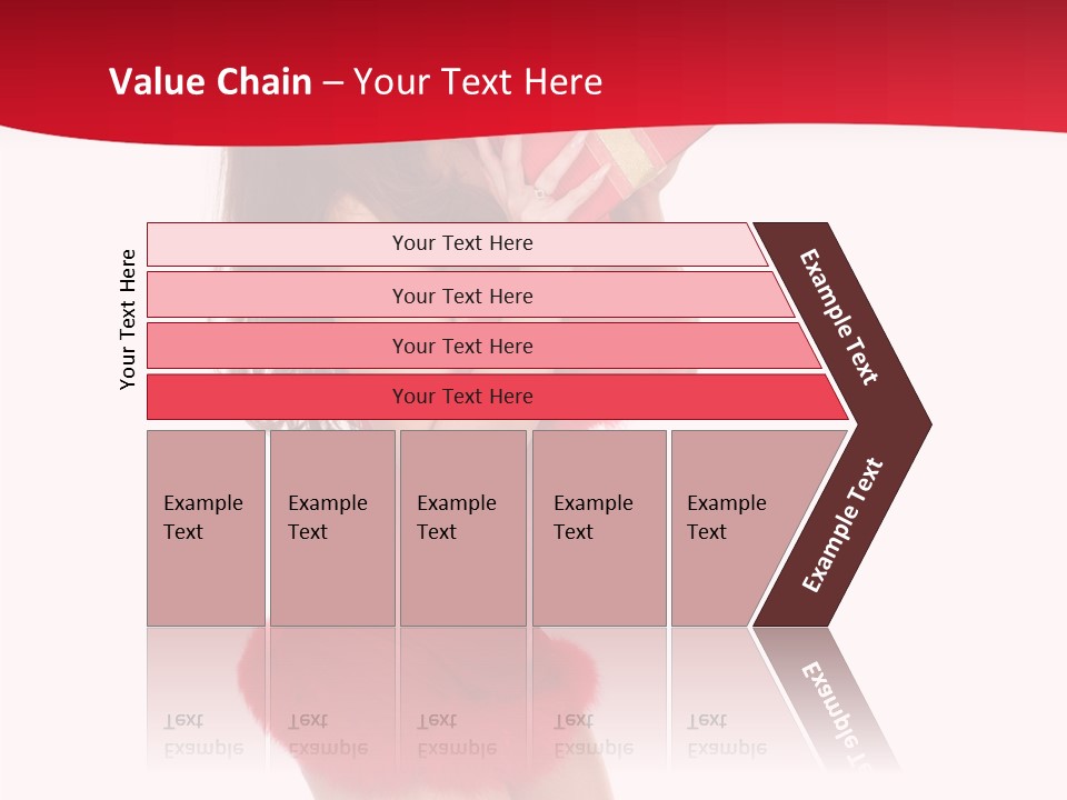 Celebration Smiling Girls PowerPoint Template